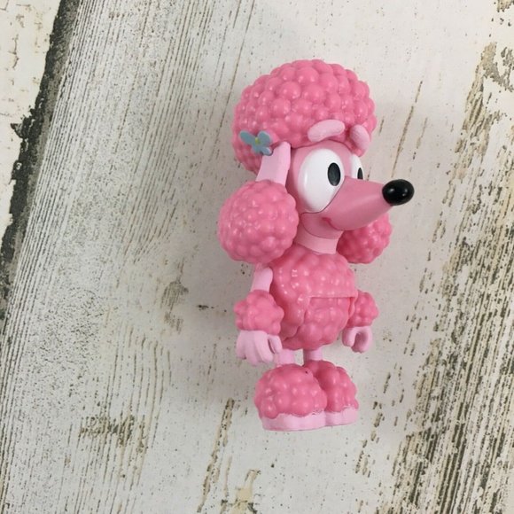 Bluey COCO Pink Poodle Poseable Dog Replacement 2.5" Figure Toy Friend - Picture 6 of 9